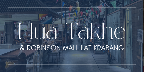 Hua Takhe Old Market Bangkok